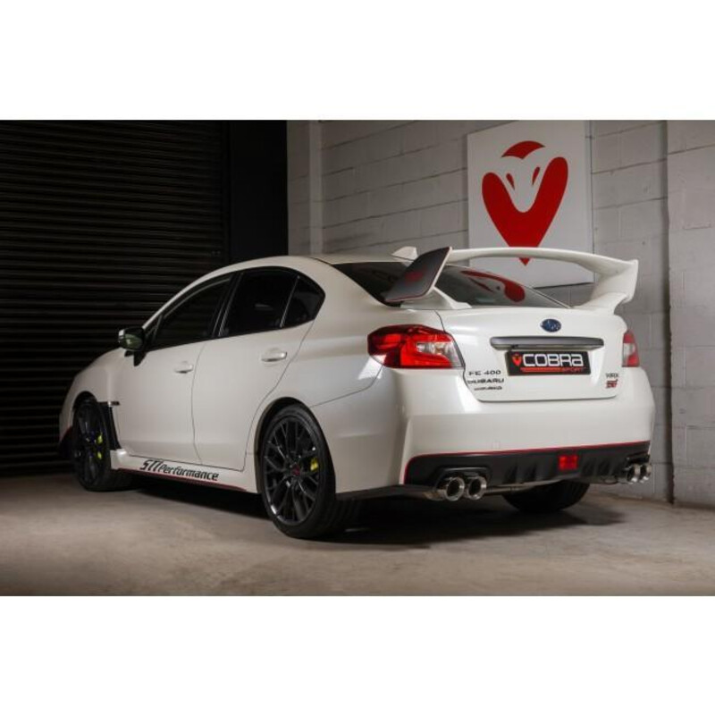 Cobra Sport Turbo Back Exhaust System for Subaru Impreza GP / GJ WRX STI 2.5L (14-19)