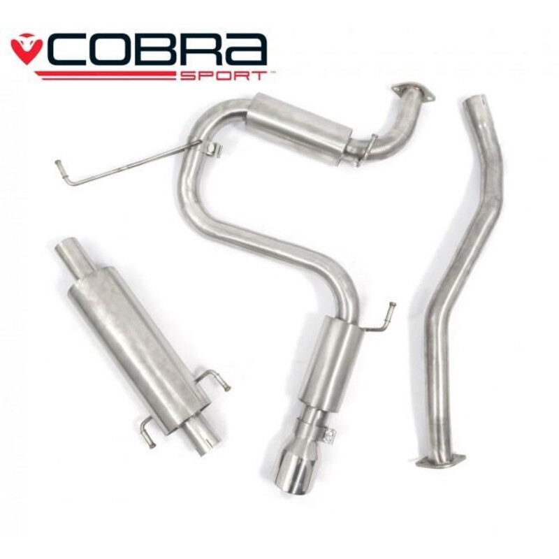 Cobra Sport Cat Back Exhaust System for Toyota Celica T23 143 bhp (99-06)
