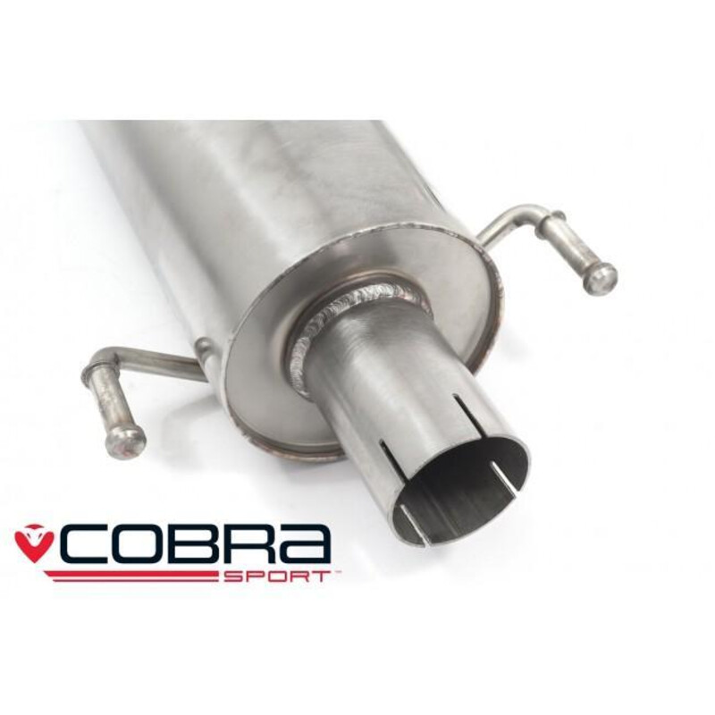 Cobra Sport Cat Back Exhaust System for Toyota Celica T23 TS 192 bhp (99-06)