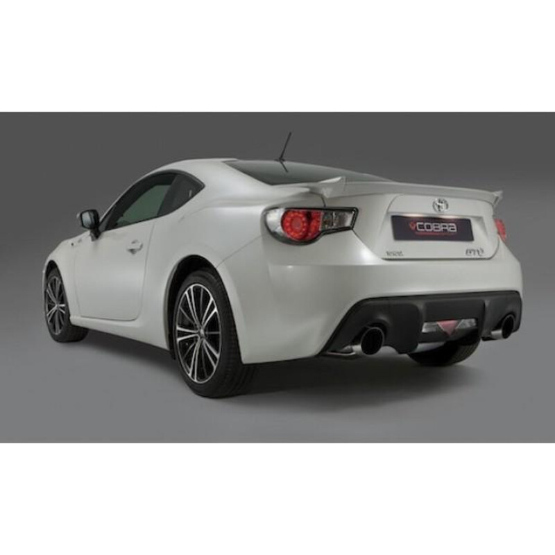 Cobra Sport Cat Back Exhaust System for Toyota GT86