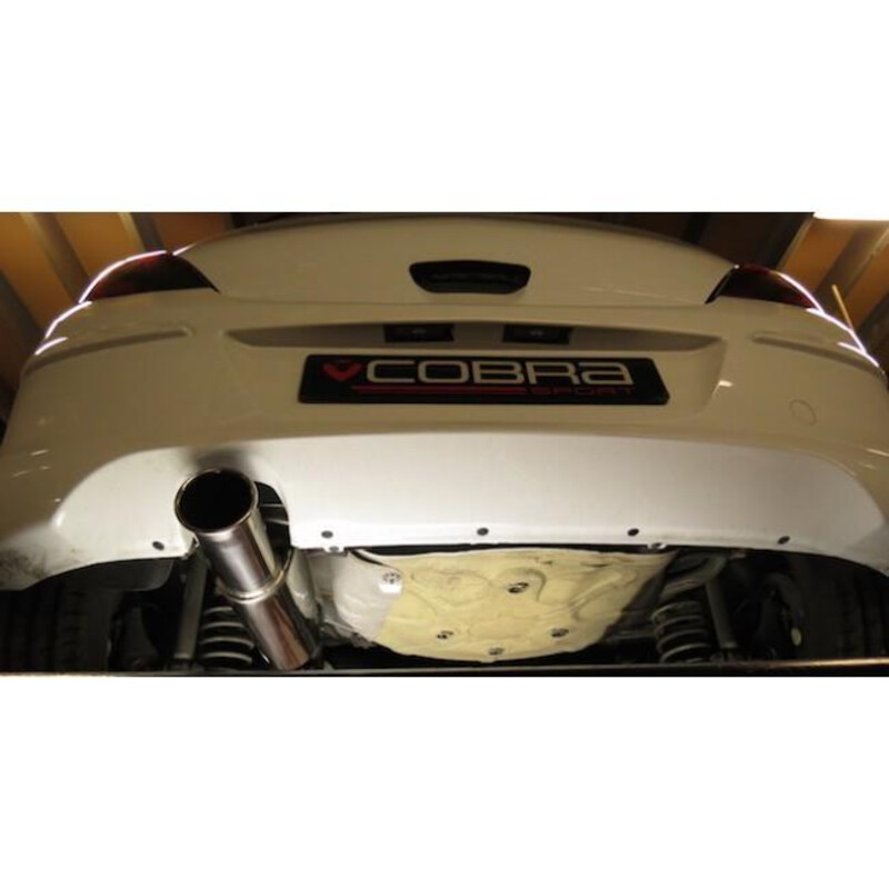 Cobra Sport Rear Exhaust for Opel Corsa D 1.2 & 1.4L (07-14)