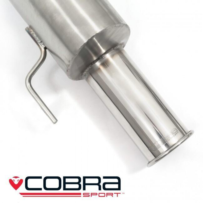 Cobra Sport Rear Exhaust for Opel Corsa D 1.2 & 1.4L (07-14)