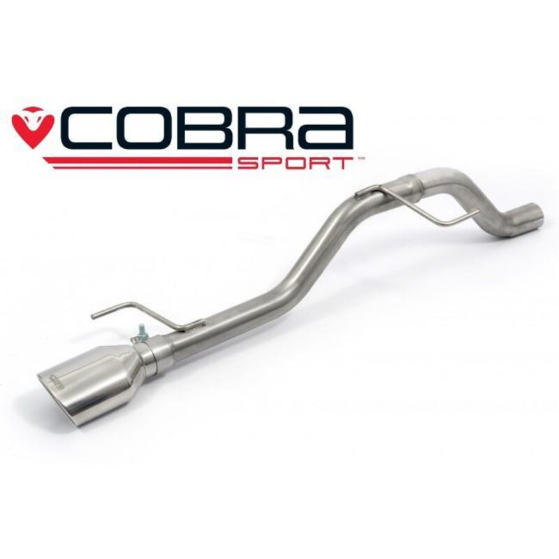 Cobra Sport "Venom Box Delete" Rear Exhaust for Opel Corsa D 1.2 & 1.4L (07-14)