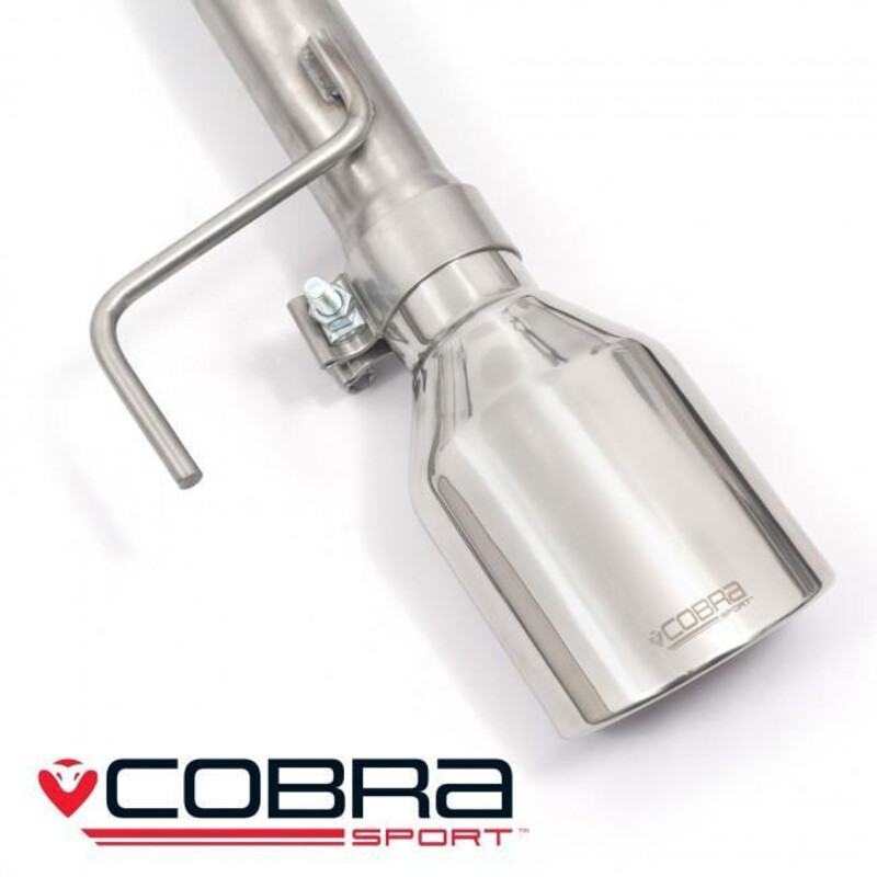 Cobra Sport "Venom Box Delete" Rear Exhaust for Opel Corsa D 1.2 & 1.4L (07-14)