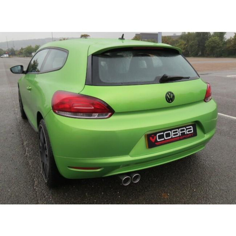 Cobra Sport Cat Back Exhaust System for VW Scirocco 1.4L TSI (08-13)