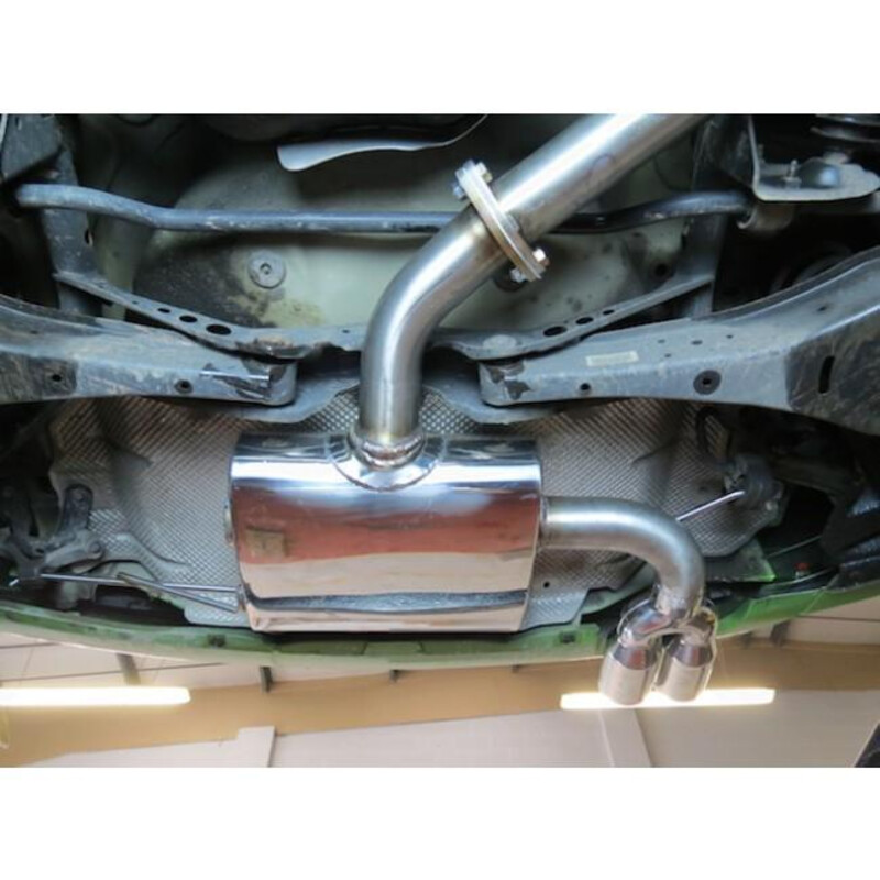 Cobra Sport Cat Back Exhaust System for VW Scirocco 1.4L TSI (08-13)