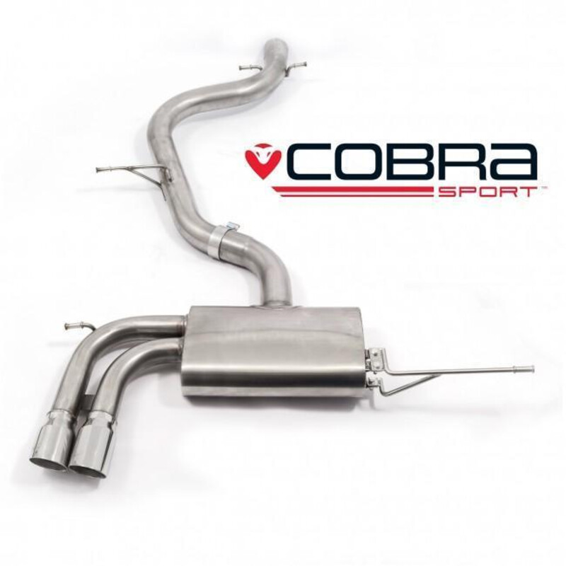 Cobra Sport Cat Back Exhaust System for VW Golf 5 GTI 2.0L TFSI (04-09)