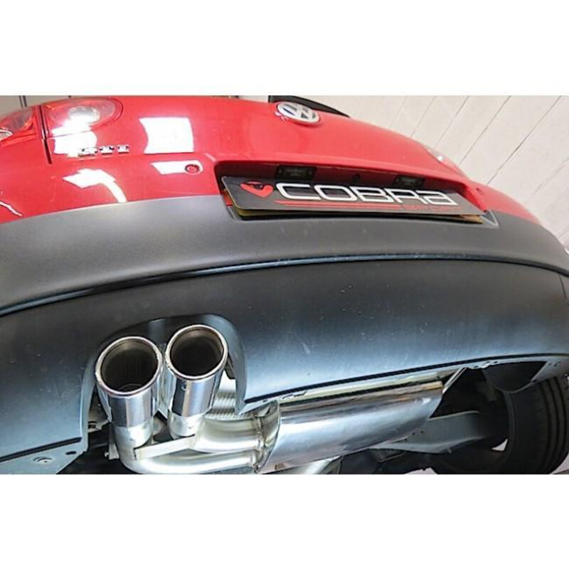 Cobra Sport Turbo Back Exhaust System for VW Golf 5 GTI 2.0L TFSI (04-09)