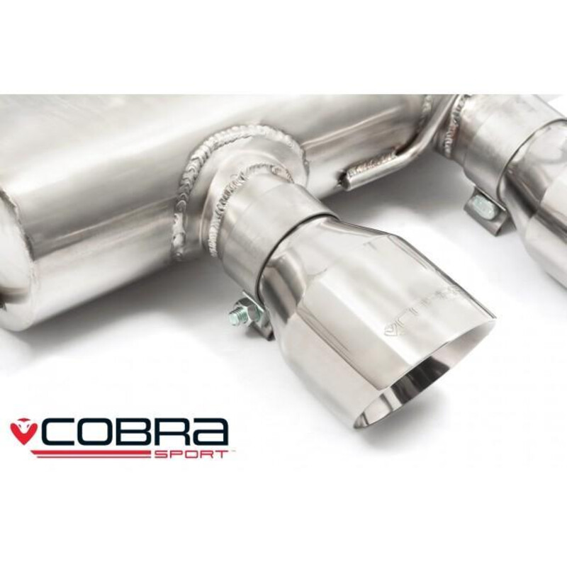 Cobra Sport Cat Back Exhaust System for VW Golf 6 R 2.0L TSI (09-12)