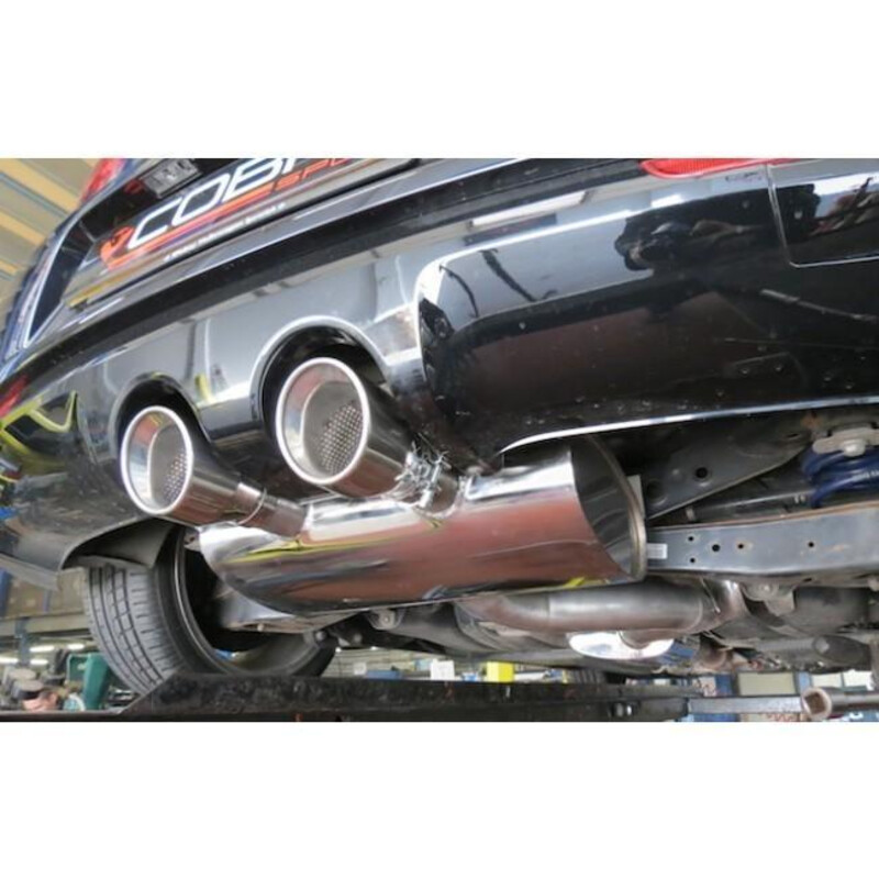 Cobra Sport Cat Back Exhaust System for VW Golf 6 R 2.0L TSI (09-12)