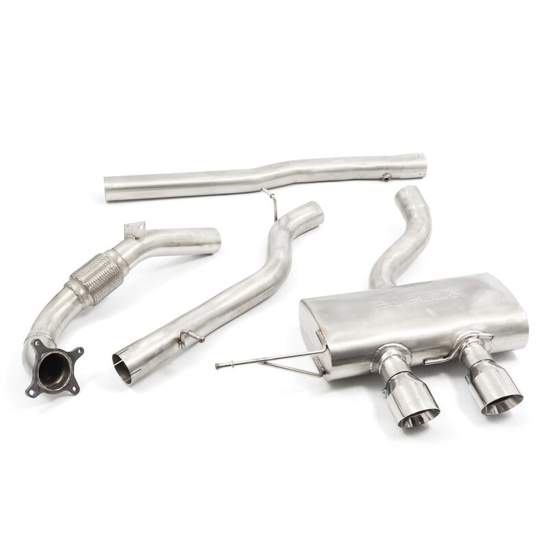 Cobra Sport Turbo Back Exhaust System for VW Golf 6 R 2.0L TSI (09-12)