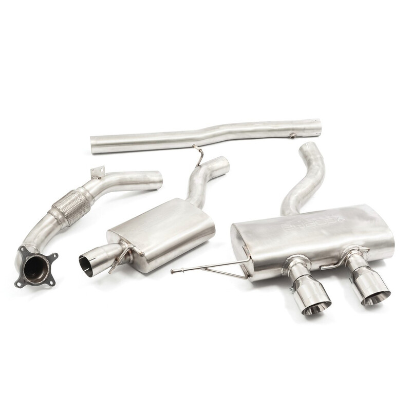 Cobra Sport Turbo Back Exhaust System for VW Golf 6 R 2.0L TSI (09-12)