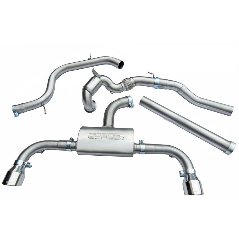 Cobra Sport Turbo Back Exhaust System for VW Golf 7 GTI 2.0L TSI (12-17)