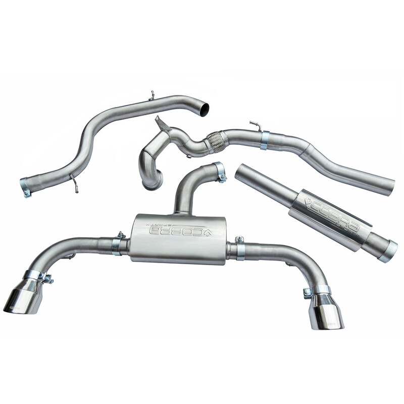 Cobra Sport Turbo Back Exhaust System for VW Golf 7 GTI 2.0L TSI (12-17)