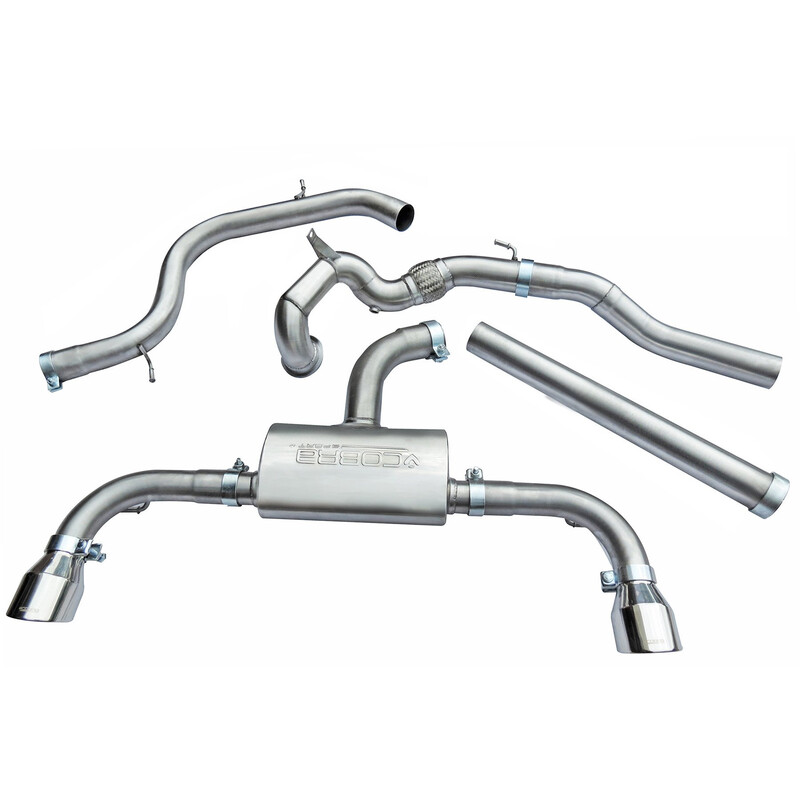 Cobra Sport Turbo Back Exhaust System for VW Golf 7 GTI 2.0L TSI (12-17)