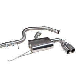 Cobra Sport Cat Back Exhaust System for VW Golf 6 2.0L TDI 170 bhp (09-13)