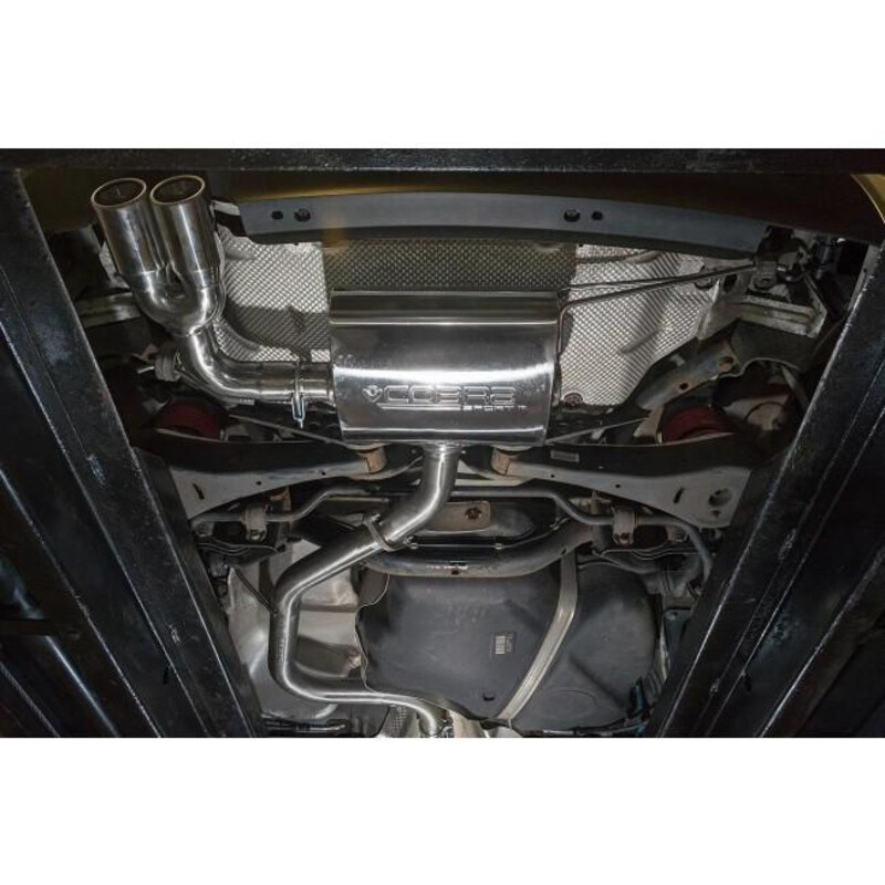 Cobra Sport Cat Back Exhaust System for VW Golf 6 2.0L TDI 170 bhp (09-13)