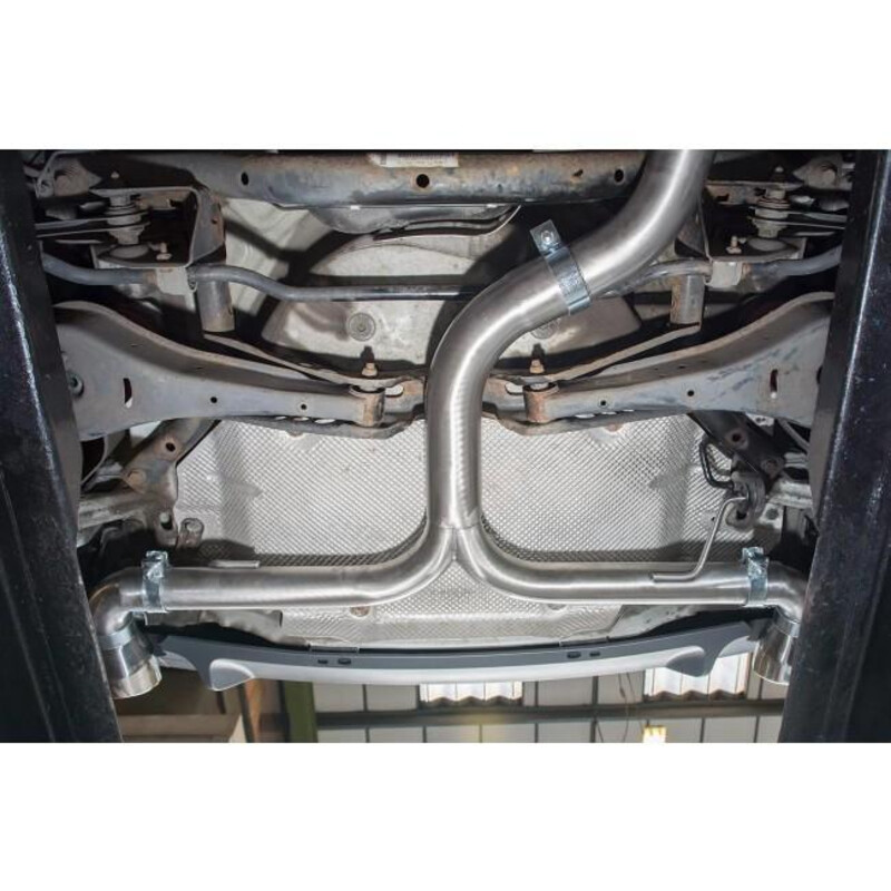Cobra Sport "Venom Box Delete" Cat Back Exhaust System for VW Golf 6 2.0L TDI 170 bhp (09-13)
