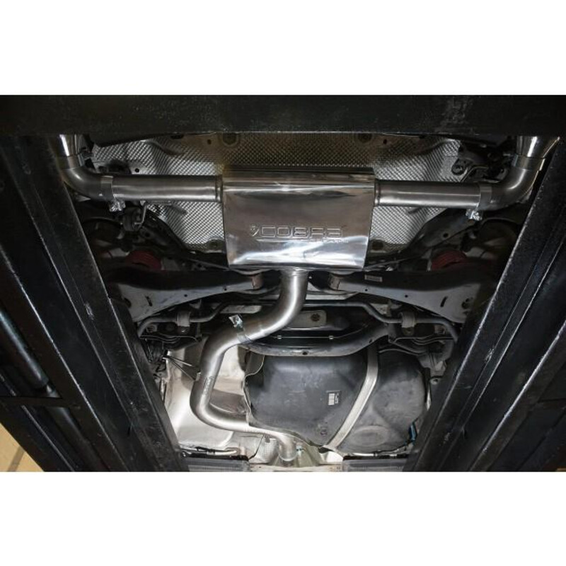 Cobra Sport Cat Back Exhaust System for VW Golf 6 2.0L TDI 140 bhp "GTI Style" (09-13)