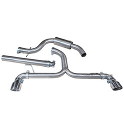 Cobra Sport "Venom Box Delete" Cat Back Exhaust System for VW Golf 6 2.0L TDI 140 bhp (09-13)