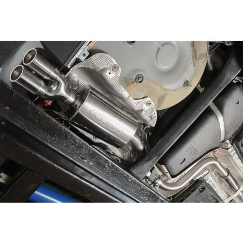 Cobra Sport Cat Back Exhaust System for VW Polo 6C GTI 1.8L TSI (15-17)