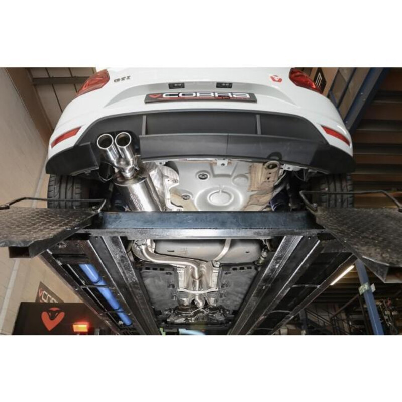 Cobra Sport Turbo Back Exhaust System for VW Polo 6C GTI 1.8L TSI (15-17)