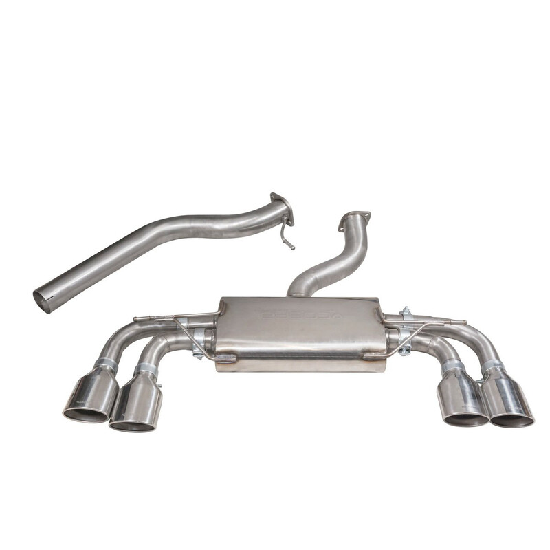 Cobra Sport Cat Back Exhaust System for VW Golf 7 R 2.0L TSI (12-18)