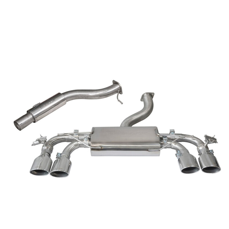 Cobra Sport Cat Back Exhaust System for VW Golf 7 R 2.0L TSI (12-18)