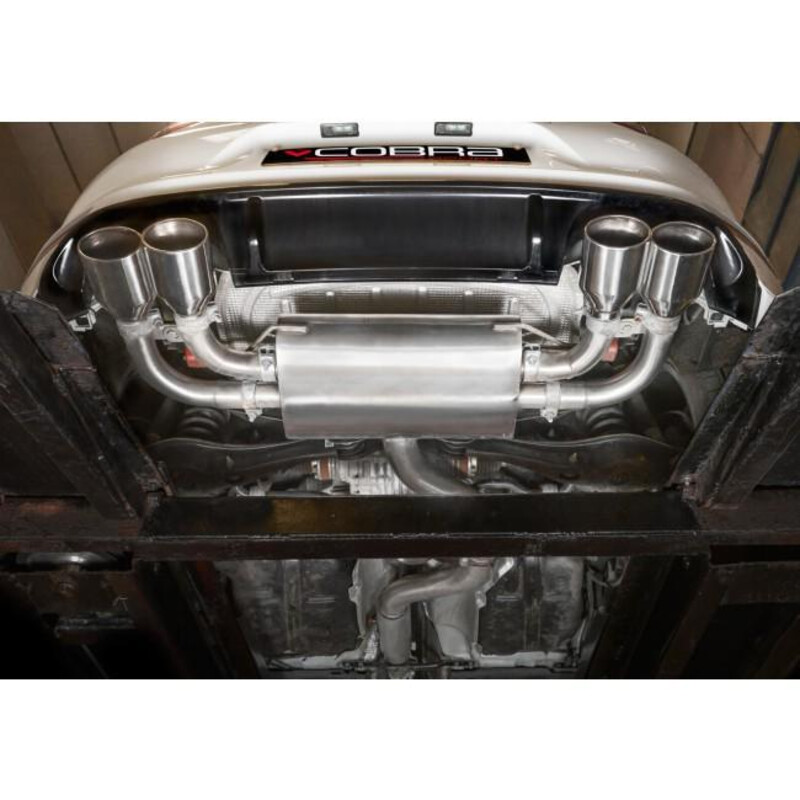 Cobra Sport Turbo Back Exhaust System for VW Golf 7 R 2.0L TSI (12-18)