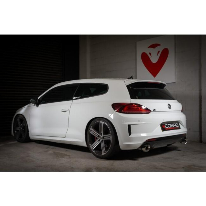 Cobra Sport "Venom Box Delete" Cat Back Exhaust System for VW Scirocco R 2.0L TSI (09-18)