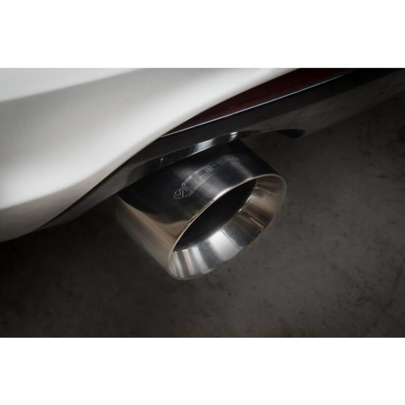 Cobra Sport "Venom Box Delete" Cat Back Exhaust System for VW Scirocco R 2.0L TSI (09-18)