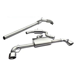 Cobra Sport Turbo Back Exhaust System for VW Scirocco R 2.0L TSI (09-18)
