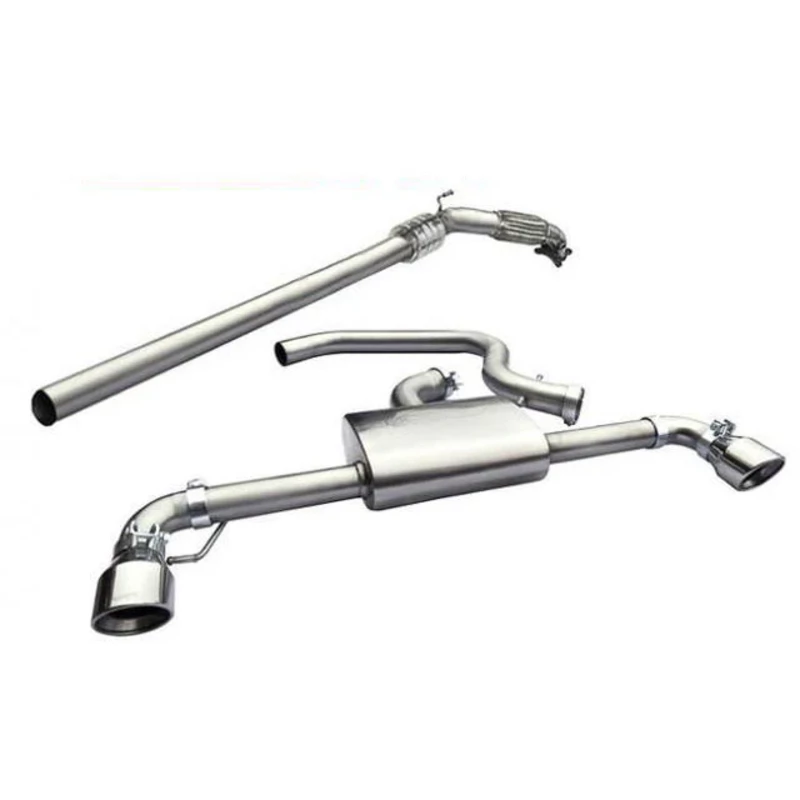 Cobra Sport Turbo Back Exhaust System for VW Scirocco R 2.0L TSI (09-18)
