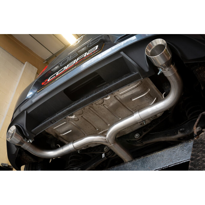 Cobra Sport "Venom Box Delete" Cat Back Exhaust System for VW Golf 7 GTI 2.0L TSI (12-17)