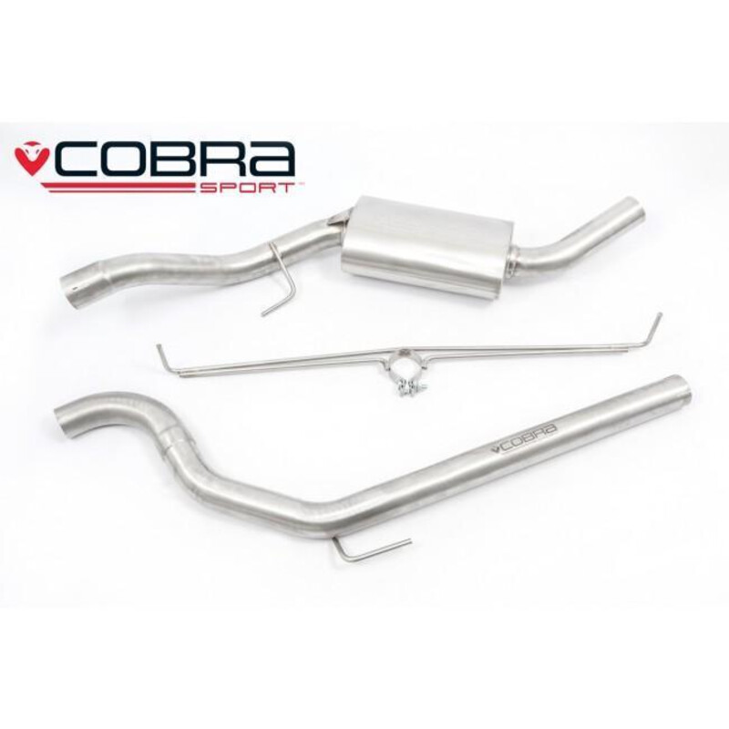 Cobra Sport Cat Back Exhaust System for Opel Corsa D OPC (10-14)