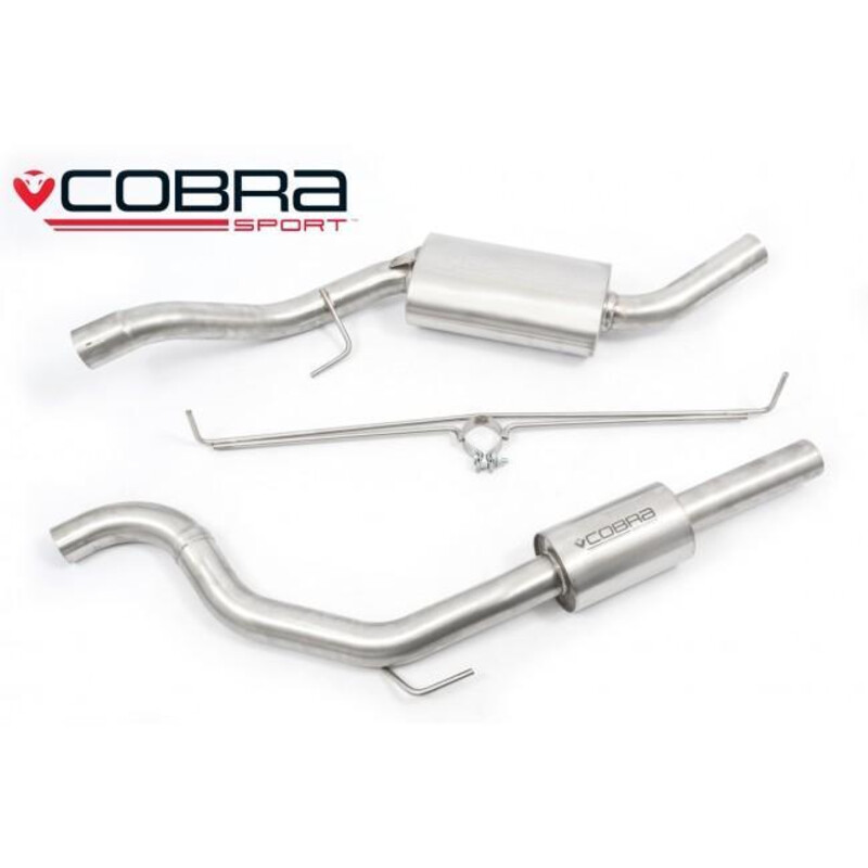 Cobra Sport Cat Back Exhaust System for Opel Corsa D OPC (10-14)