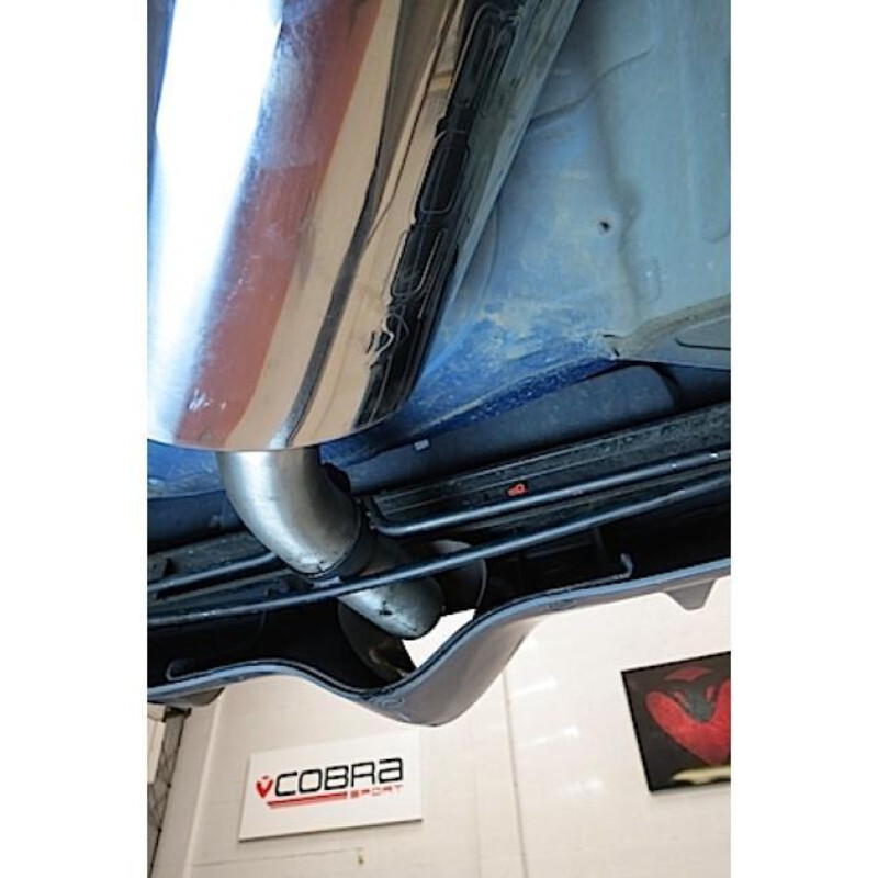 Cobra Sport Cat Back Exhaust System for Opel Corsa D OPC (10-14)