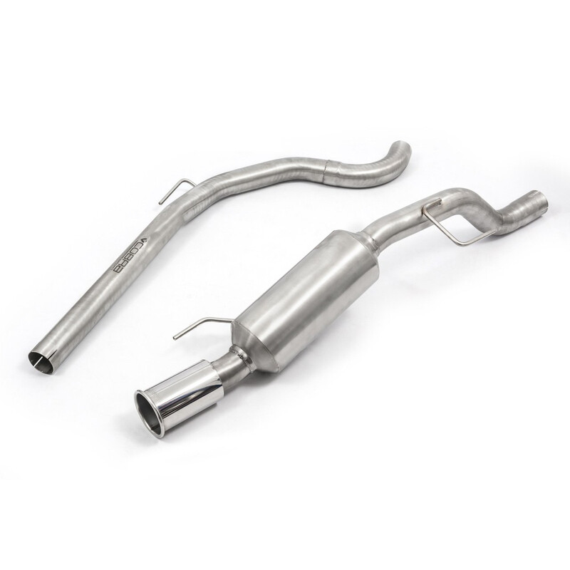 Cobra Sport Cat Back Exhaust System for Opel Corsa D 1.6L SRI (07-09)