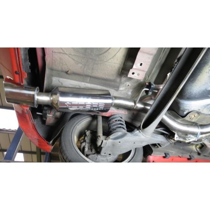 Cobra Sport Cat Back Exhaust System for Opel Corsa D 1.6L SRI (07-09)