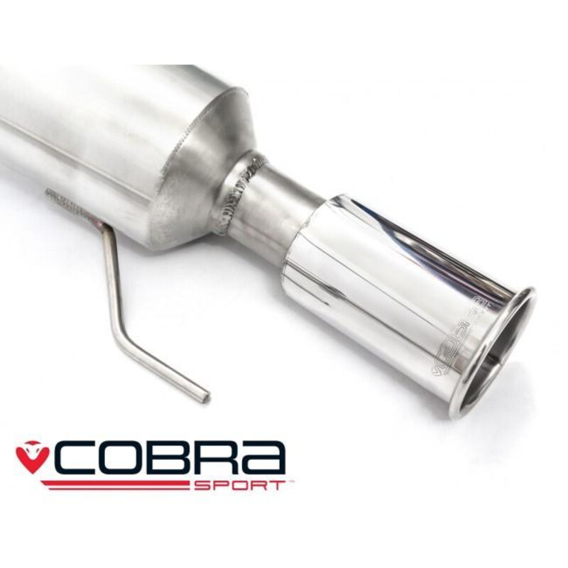 Cobra Sport Cat Back Exhaust System for Opel Corsa D 1.6L SRI (07-09)