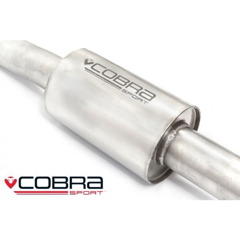 Cobra Sport Cat Back Exhaust System for Opel Corsa D 1.6L SRI (07-09)