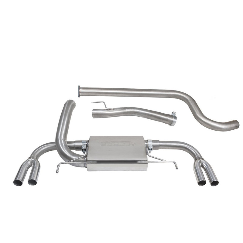 Cobra Sport Cat Back Exhaust System for Opel Astra J OPC (12-19)