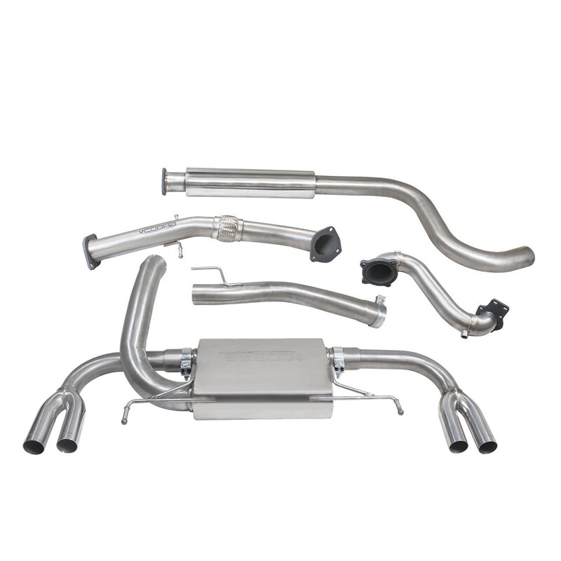 Cobra Sport Turbo Back Exhaust System for Opel Astra J OPC (12-19)