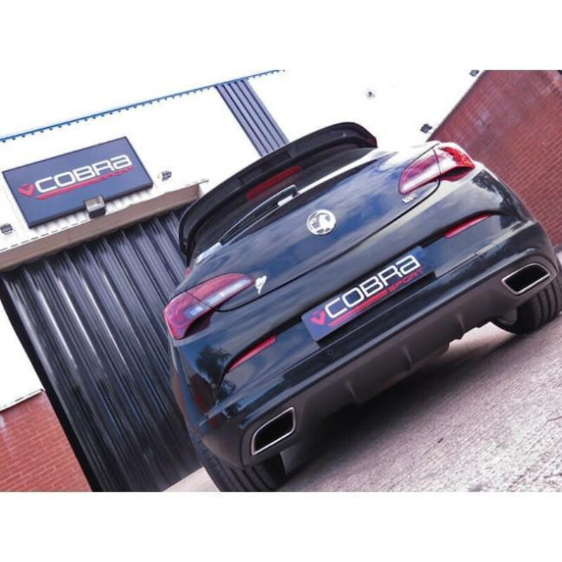 Cobra Sport Turbo Back Exhaust System for Opel Astra J OPC (12-19)