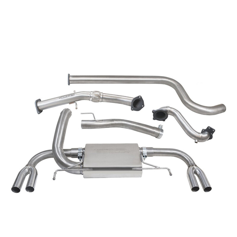 Cobra Sport Turbo Back Exhaust System for Opel Astra J OPC (12-19)