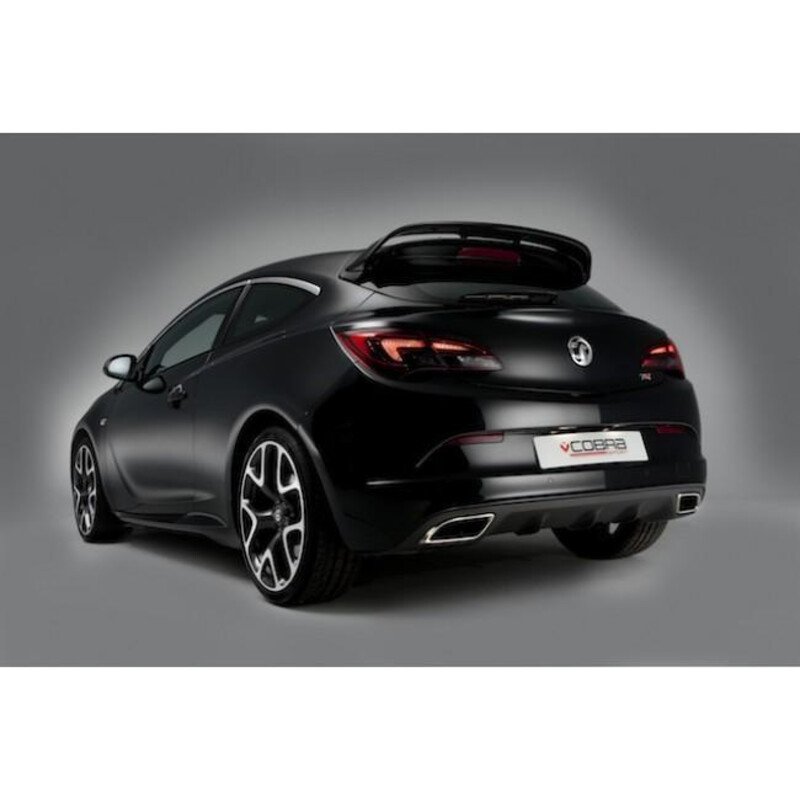 Cobra Sport Turbo Back Exhaust System for Opel Astra J OPC (12-19)