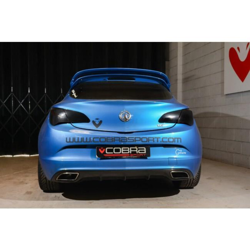 Cobra Sport "Venom Box Delete" Cat Back Exhaust System for Opel Astra J OPC (12-19)