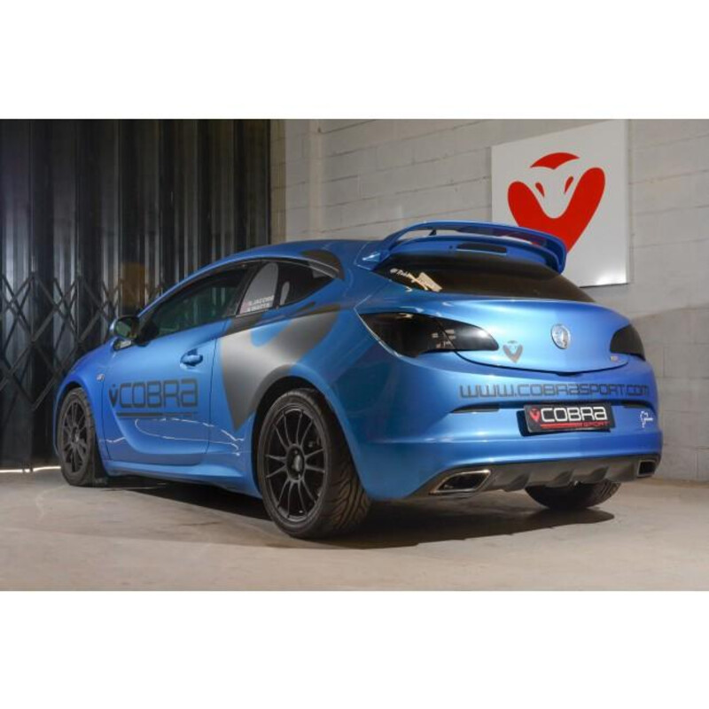 Cobra Sport "Venom Box Delete" Cat Back Exhaust System for Opel Astra J OPC (12-19)