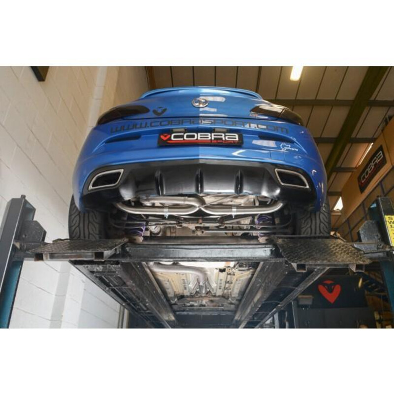 Cobra Sport "Venom Box Delete" Cat Back Exhaust System for Opel Astra J OPC (12-19)