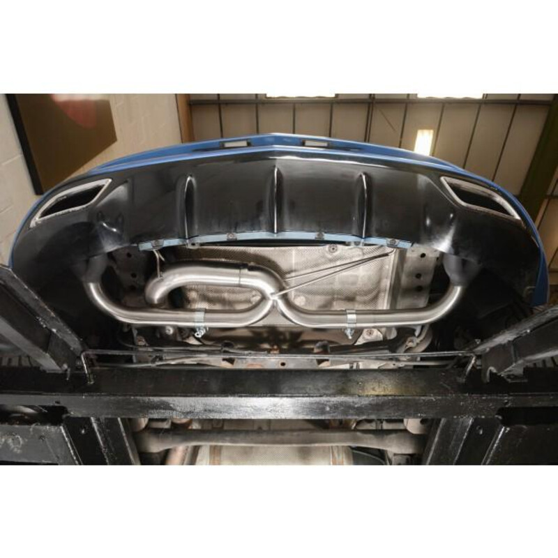 Cobra Sport "Venom Box Delete" Cat Back Exhaust System for Opel Astra J OPC (12-19)